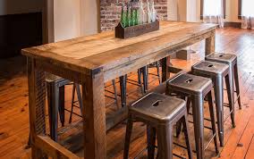 The Hemingway Pub Table Nlb Furniture Pub Kitchen Table Pub Table And Chairs Rustic Pub Table