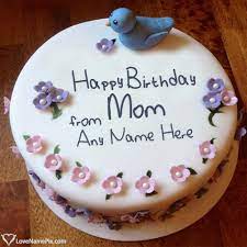 Bertha was also holding a package and it could be seen that she had bought it at toys r us. Birthday Cake For Mother From Daughter With Name Namebirthdaycakes