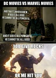The Differences Between Dc And Marvel Marvel Marvel Movies Funny Memes