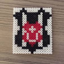 Hamabeads Besiktas Armali Hama Bardak Altligi Hama Boncugu Hama Boncuk Boncuk