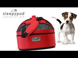 It's an everyday pet bed, a stylish carrier, and a safe car seat (tested and approved). Sleepypod Mobile Pet Bed From Sleepypod Youtube