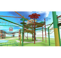 High - Quality Outdoor Playground Equipment: Super - Sturdy Rope Course  Ensuring Safe and Long - Lasting Play