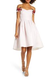 Chi Chi London Brianne Off The Shoulder High Low Cocktail Dress High Low Cocktail Dress Women Wedding Guest Dresses Fashion Clothes Women