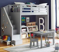 First of all, i like its cottage style. Catalina Stair Loft Bed For Kids Pottery Barn Kids