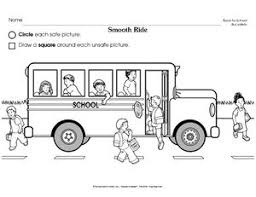 Learning plans introduce pedestrian safety and reinforce traffic, passenger, bus, and bicycle safety. Pin By Mrs Eva On Counseling School Bus Safety Bus Safety Classroom Management