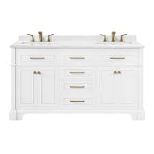Follow it with a succession of progressively finer grits up to 150 or 220 grit, depending on how smooth you want the edges. Home Decorators Collection Melpark 60 In W X 22 In D Bath Vanity In White With Cultured Marble Vanity Top In White With White Sink Melpark 60w The Home Depo Marble