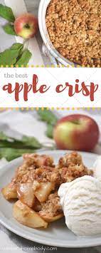 The Topping On This Apple Crisp Is Packed With Buttery Sugary Crumbly Goodness Apple Crisp Is The Perfect Fall Dessert Recipe In Apple Recipes Recipes Food