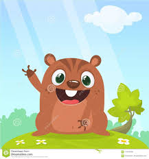 Maybe you would like to learn more about one of these? Lustiges Karikatur Groundhog Murmeltier Das Auf Fruhlingswaldhintergrund Mit Einem Gras Wellenartig Bewegt Bluht Und Baum Gluck Vektor Abbildung Illustration Von Getrennt Braun 114516598