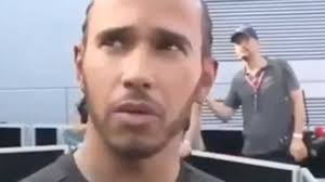 Motorsport: Lewis Hamilton reaction to fatal F2 crash captured