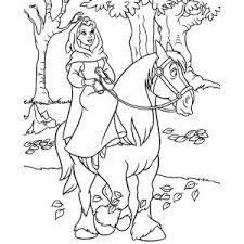 Disegno Di Belle A Cavallo Da Colorare Pagine Da Colorare Disney Disegni Da Colorare Libri Da Colorare