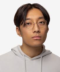 Trina Cat Eye Shiny Rose Gold Glasses for Women