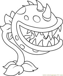 Parents may receive compensation when you click through and purchase from links contained on this website. Chomper Coloring Page For Kids Free Plants Vs Zombies Printable Coloring Pages Online For Kids Coloringpages101 Com Coloring Pages For Kids