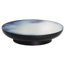But round coffee tables with concrete tops tend to suit. Francis Extra Large Round Mirror Coffee Table Black Rouse Home