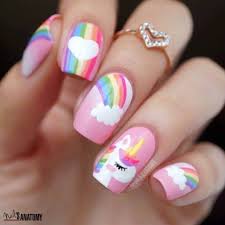 + 100 uñas para niñas uñas de unicornio, sirena, mickey mouse, decoracion con frutas corazones. Imagenes De Unas Pintadas Unas Acrilicas