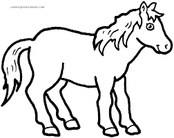 Dibujos De Caballos Para Colorear