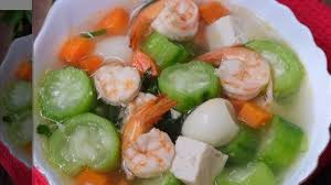 Resep sop udang jagung, sayur kuah bening cepat saji untuk menu sahur. Coba Resep Sup Oyong Udang Moms Kuahnya Beningnya Segar