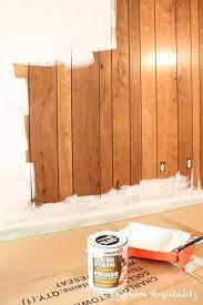 Whether you make it thin or opaque, your new coat of paint will just sit on. 20 Command Center Ideas To Inspire Unoriginal Mom Paneling Makeover Painting Wood Paneling Wood Paneling