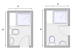 Looking for modern bathroom makeover ideas? 6 8 Bathroom Design Furniture And Color For Small Space Small Bathroom Floor Plans Bathroom Design Layout Small Bathroom Layout