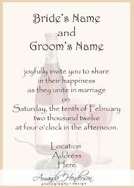 Wording For Second Wedding Invitations Wedding Gallery Informal Wedding Invitations Wedding Invitations Examples Second Wedding Invitations