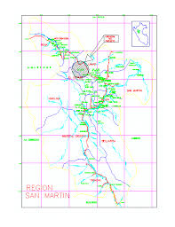 San martin's contribution to the cause of independence was his military skill. Map Of The Region Of San Martin Peru 194 87 Kb Bibliocad