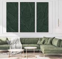 ARTHENTIC Akustikbillede - 3 piece Green heat