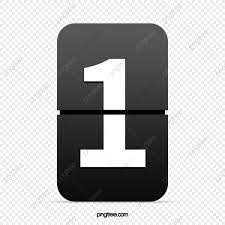 Flop Number 1 Number Countdown Digital Png Transparent Clipart Image And Psd File For Free Download Clip Art Clipart Images Prints For Sale