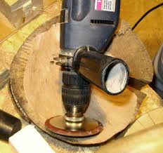 Schalsteine Verputzen Holz Schleifen Mit Flex