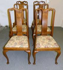 Get the best deals on antique queen anne chairs. Set Of Six Oak Queen Anne Dining Chairs Antiques Atlas