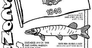 A coin is a small metal disc that we use as money. Wisconsin State Symbols Coloring Pages