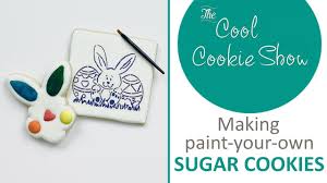 When i was a kid i was never allowed to play with my food, but now there is a thing called paint your own cookie which means you can play with your food all you want. How To Make Paint Your Own Sugar Cookies Youtube