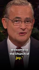 In his amazing October 2024 General Conference talk, "Welcome to the Church  of Joy" Elder Patrick J. Kearon speaks of his baptism and the joy the  gospel of Jesus Christ has brought into his life and ...