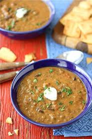 Black Bean And Lentil Soup Hearty Lentil Black Bean Soup With Smoked Paprika Recipe Bean Soup Recipes Soup Recipes Lentil Recipes
