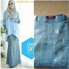 Sky blue (kemiripan warna 90% dengan foto, terpengaruh efek cahaya) ukuran : Sape Warna Tema Blue Sky Baju Melayu Sedondon Anak Ayah Facebook