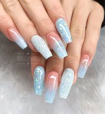 It's great for creating intricate nail art designs for weddings to baby showers. Updated 55 Blissful Baby Blue Acrylic Nails August 2020