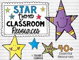 The bundle includes everything shown—522 pieces total; Stars Classroom Theme Worksheets Teaching Resources Tpt
