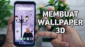 Cara Membuat Wallpaper 3d Menggunakan Foto Sendiri Di Android Youtube