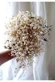 Find wedding bouquet from a vast selection of venue decorations. Your Wedding Planned To Perfection Pearl Bouquet Wedding Bouquet Champagne Unusual Weddings