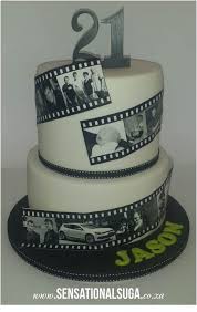21st film photo cake sensational suga 18th birthday cake for guys 21st birthday cakes birthday cakes for men