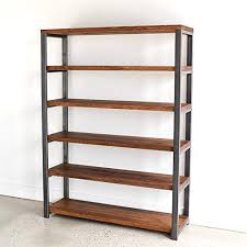 Choose from 1,100+ antique bookcases, prices from £115 to £100,000. Homey Essense Metal Sheesham Wood Standard Bookshelf Multipurpose Rack For Library Drawing Room Hall I Black With Dark Walnut Finish Amazon In Furniture