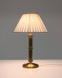 Scandinavian Table Lamp In Brass 1940s Table Lamp Scandinavian Table Lamps Scandinavian Desk Lamp