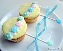 Baby Shower Rattle Cupcakes Online