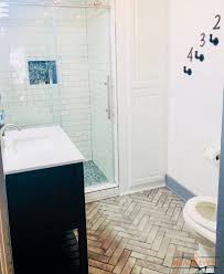 How are your bathrooms looking lately? Boys Bathroom Makeover Is Budget Friendly An Alli Event