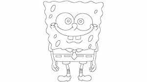 Connect the circles on this cartoon character's feet to make his shoes and draw a small heel on each. Learn How To Draw Spongebob Squarepants Using This Easy Step By Step Image Tutorial Flick Through The Images One At Spongebob Drawings Draw Spongebob Drawings