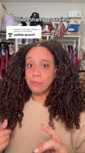 Replying to @merneava (taylor's version) onion shampoo review #onionshampoo  #onionandbiotinhairtreatment #curlyhairroutine #shampooandconditioner  #onionandrosemaryshampoo #onionshampoooncurlyhair ...