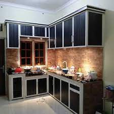 Model kitchen set aluminium minimalis modern. 6 Model Kitchen Set Aluminium Untuk Rumah Minimalis Suka Yang Mana