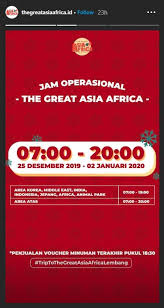 Jam 1 baru buka lagi. Jam Buka Dan Harga Tiket Masuk The Great Asia Africa Lembang Saat Liburan Tahun Baru 2020 Halaman 2 Tribun Travel