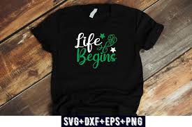 Download Quotes Design Life Begins Graphic By Design Store Creative Fabrica PSD Mockup Templates