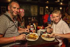 This time around i wanted to create a scene straight out of a haunted pirate and that's it! Spacetraveller Activity Experience A Pirate Party Dinner