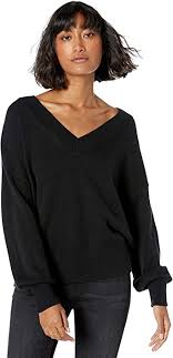 Also set sale alerts and shop exclusive offers only on shopstyle. Amazon Com The Drop Women S Lisa Soft Slouchy V Neck Sweater Clothing
