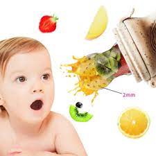 ベビー フィーダー フルーツ 果汁 果物 赤ちゃん 子供 練習 おしゃぶり 離乳食 初期 人気 ベージュ 軽量 持ちやすい 出産｜PayPayフリマ
